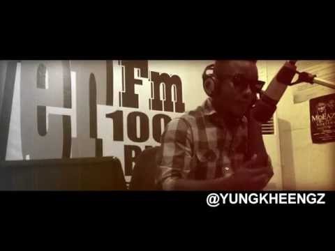 Kheengz  Freestyles in (Nupe & Hausa) on Power 100.5 FM