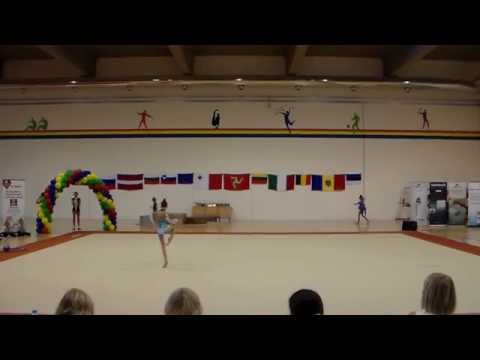 Александра Тошева  МТ Ритмика-Малта ноември 2016/топка/