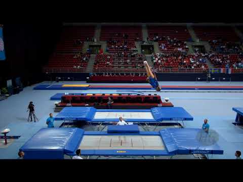 GOMES Camilla (BRA) - 2017 Trampoline Worlds, Sofia (BUL) - Qualification Trampoline Routine 2