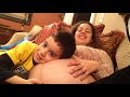 Leah Moving Inside Moms Belly