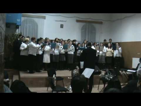 Curtici Craciun 2009 - Corul Mixt - Canta Corul Ingeresc & Ingeri Ce-ati Cantat in Slava