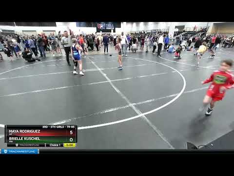 79-85 Lbs Cons. Semi - Brielle Kuschel, MN Vs Maya Rodriguez, AZ 6b56