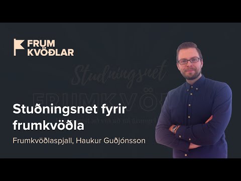 Frumkvöðlaspjall: Stuðningsnet frumkvöðla