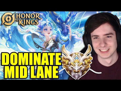 How to Dominate MID LANE in HONOR OF KINGS and Climb to GRANDMASTER easily