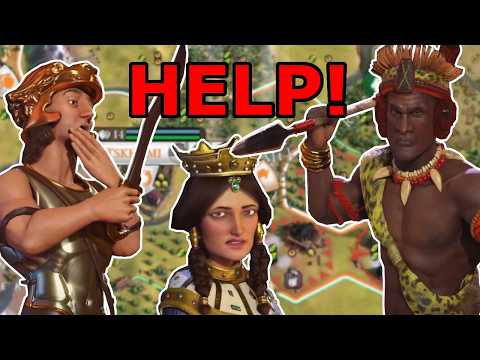 IMPOSSIBLE Early-Game Pressure!! | Civ VI Multiplayer Georgia Full Game