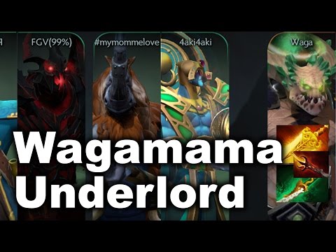 Wagamama Underlord Russia Dota 2