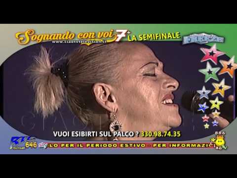 Sognando con voi 7 più su" CIAO TV" ed "RTE" con Tina Sacco del 27.07.2017