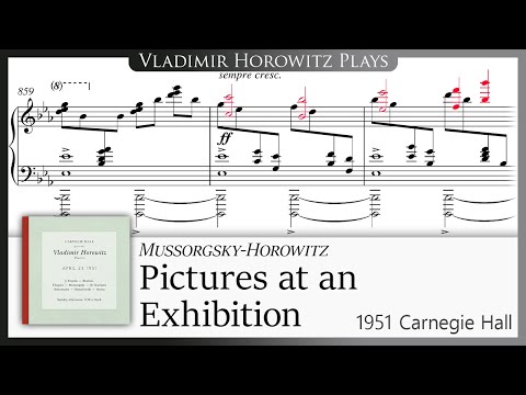 Mussorgsky-Horowitz: Pictures at an Exhibition (1951)