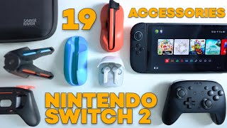 19 ESSENTIAL Nintendo Switch 2 accessories. Anker. Sandisk. Aliexpress. Amazon. Savage Raven. TomToc