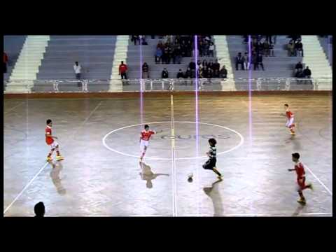 13/14 Golos Juniores E - 15ªJornada Camp. Distrital - SCP (2) x SLB (5)