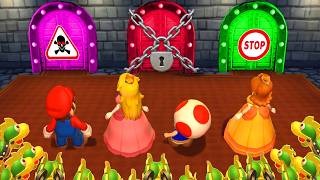 【マリオパーティ9】ミニゲーム対決！マリオ VS ピーチ VS キノピオ VS デイジー (最強CPUたつじん)