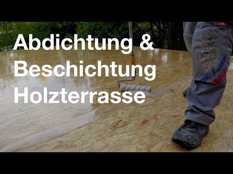 Abdichtung & Beschichtung Holzterrasse