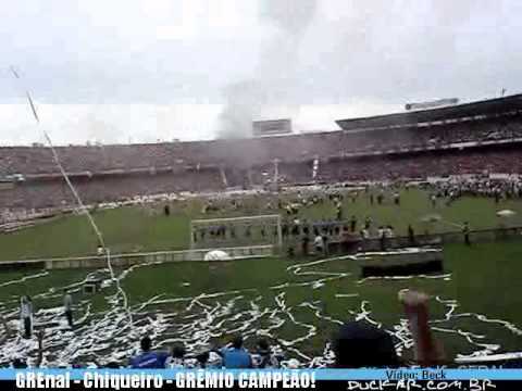 "Grenal Final Gauchão 2006 - Torcida do Grêmio dando show no Beira-Rio" Barra: Geral do Grêmio &bull; Club: Grêmio