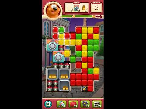 Toon Blast Level 6297 - NO BOOSTERS 🐻🐺🐱 | SKILLGAMING ✔️