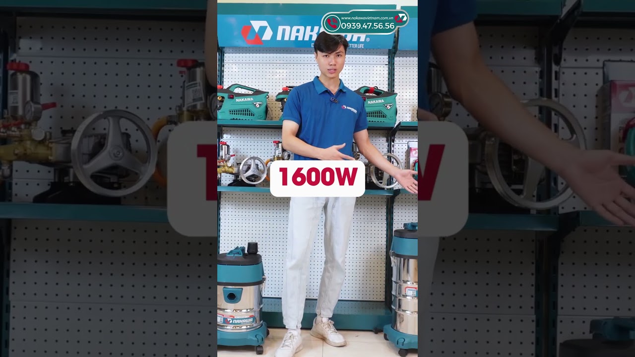 Máy hút bụi công nghiệp NAKAWA NK-HB30L