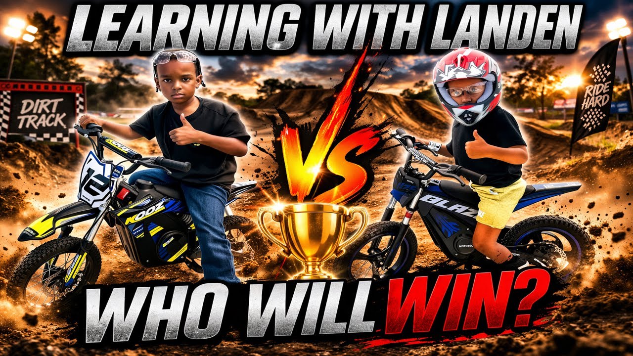 BROTHERS RACE KOOZ ELECTRIC DIRTBIKES!!!🏎️💨🤣