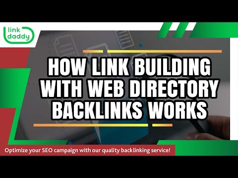 How Link Building With Web Directory Backlinks Works