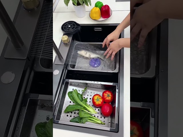 حوض مطبخ سمارت رصاصي كانا KA-62600