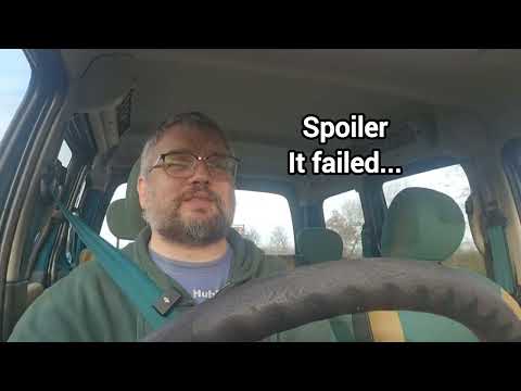 A day to forget! Waffle at the wheel