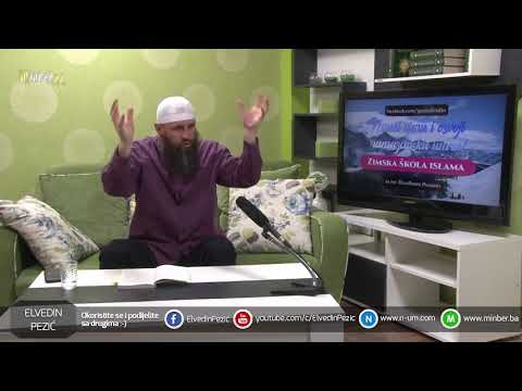 Zimska škola islama 50.dio (akida 4.dio)_mr. Elvedin Pezić