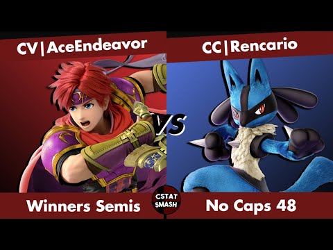 NO CAPS #48 Winners Semis- AceEndeavor (Roy) vs Rencario (Lucario) SSBU Tournament