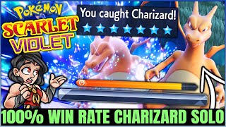 Solo 7 Star Charizard 100% GUARANTEED Every Time - New Broken Raid Guide - Pokemon Scarlet Violet!