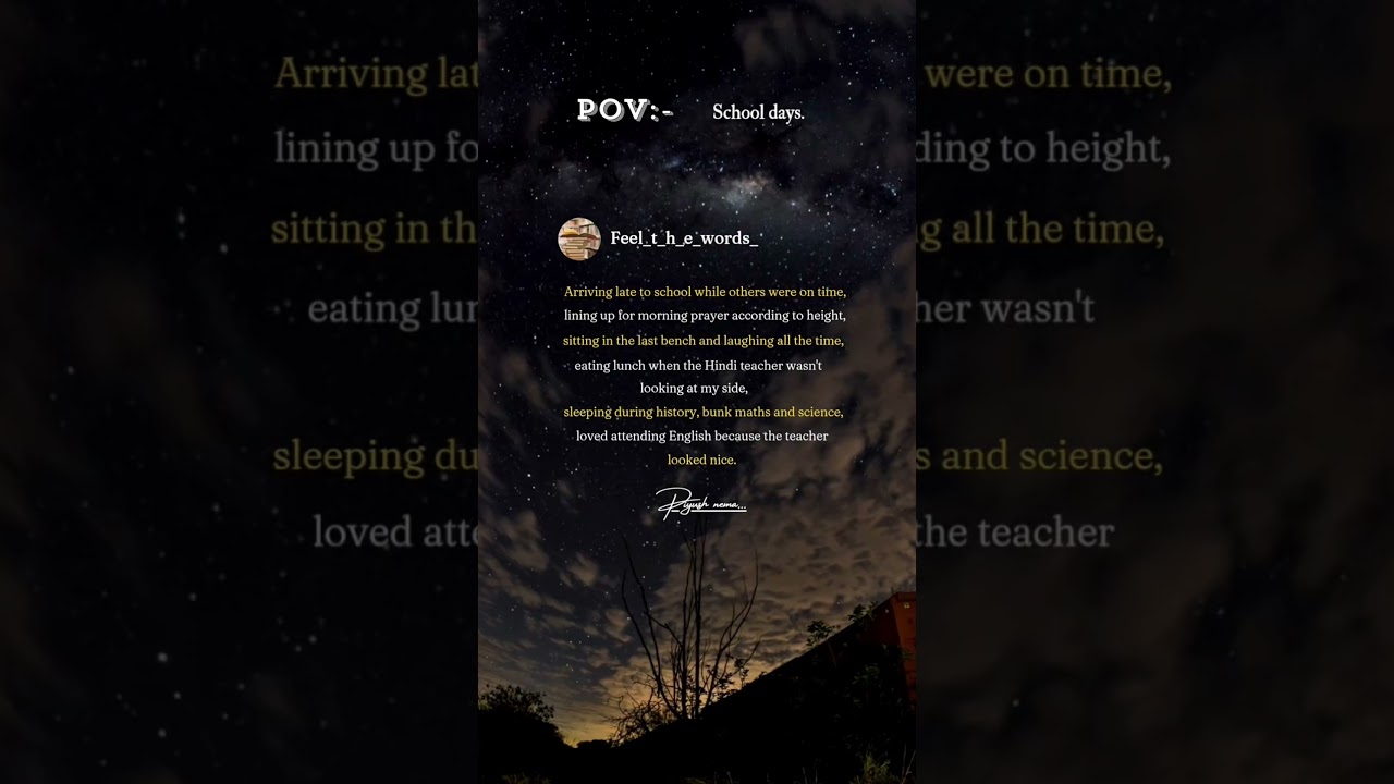 Missing those school days #quotes #viral