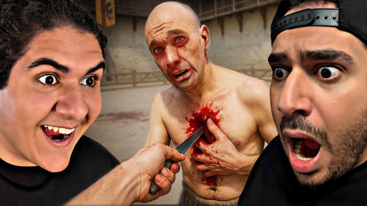 منو ماهان با شمشیر افتادیم به جون هم!🫣😂