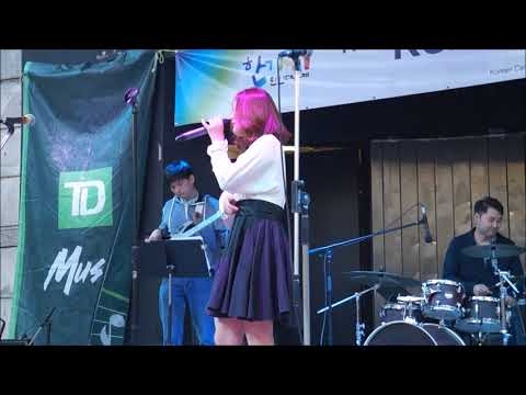 170827 K팝스타6 유지니 KPOP STAR 6 Yoo Jini 'I'm Not the Only One' Korean Harvest Festival Toronto