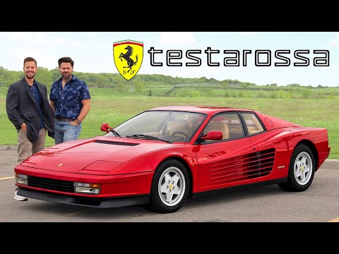 1988 Ferrari Testarossa Review // Driving The Legend