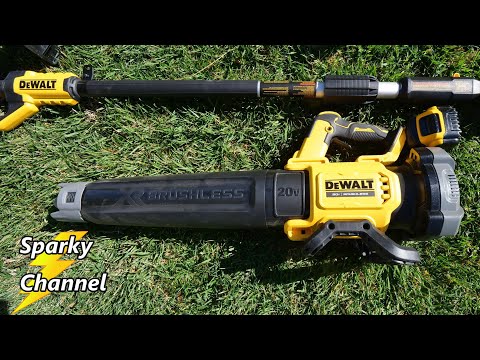 DeWalt 20V New Max Brushless Handheld Blower  DCBL722 Review