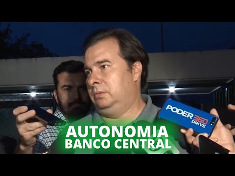 Maia espera votar autonomia do Banco Central no primeiro semestre de 2020 - 22/01/2020
