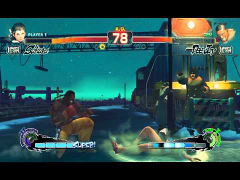 Ultra Street Fighter IV battle: Sakura vs Dee Jay
