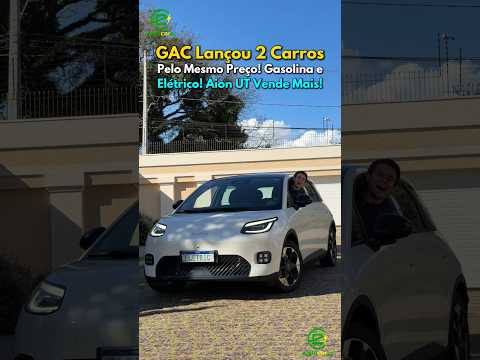 GAC Lançou 2 Carros Pelo Mesmo Preço! Gasolina e Elétrico! Aion UT Vende Mais!⚡