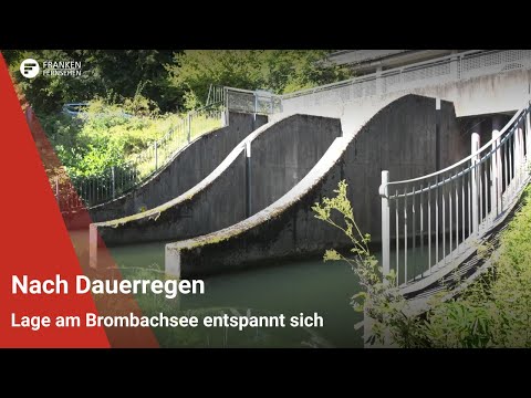 Nach Dauerregen: Lage am Brombachsee entspannt sich