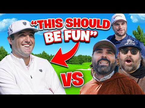 Our Golf Match With Scottie Scheffler!