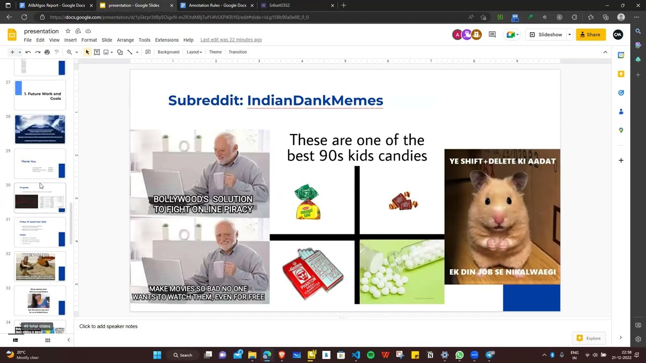 Meme Dataset Analysis