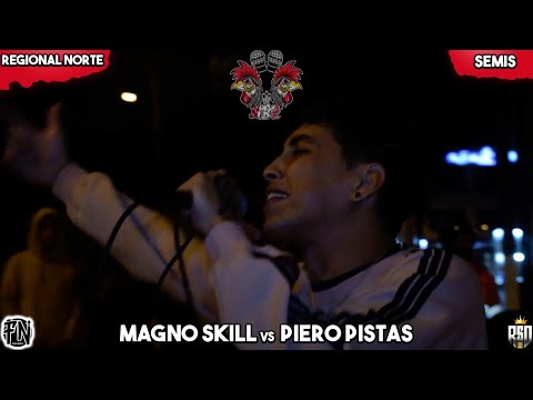MAGNO SKILL VS PIERO PISTAS || SEMIFINAL || REGIONAL LIMA || MIRA EL BUEN RAP 2K23