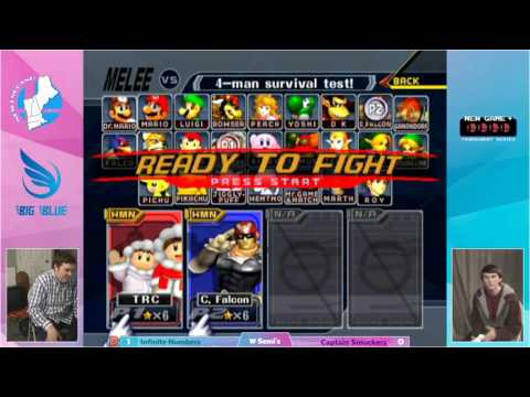 New Game+ XLV - Infinite Numbers (I.C.) vs  Captain Smuckers (C.Falcon) SSBM WS