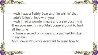 Jean Shepard - Teddy Bear Song Lyrics