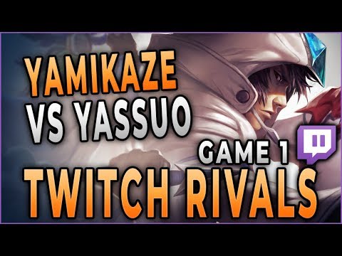 Yamikaze vs. Yassuo | Challenger Talon vs. Yasuo | Twitch Rivals Game 1