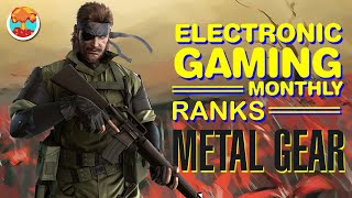 Electronic Gaming Monthly's Top 14 Metal Gear Games
