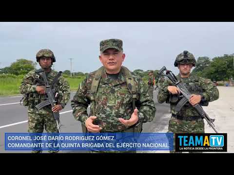 Amplio dispositivo de seguridad en los corredores viales de norte de Santander