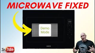 Fix a Microwave Not Heating While Running (How Turn Off DEMO Mode Code)