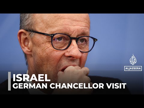 German Chancellor in Israel: Critics slam state visit to 'war criminal' Netanyahu