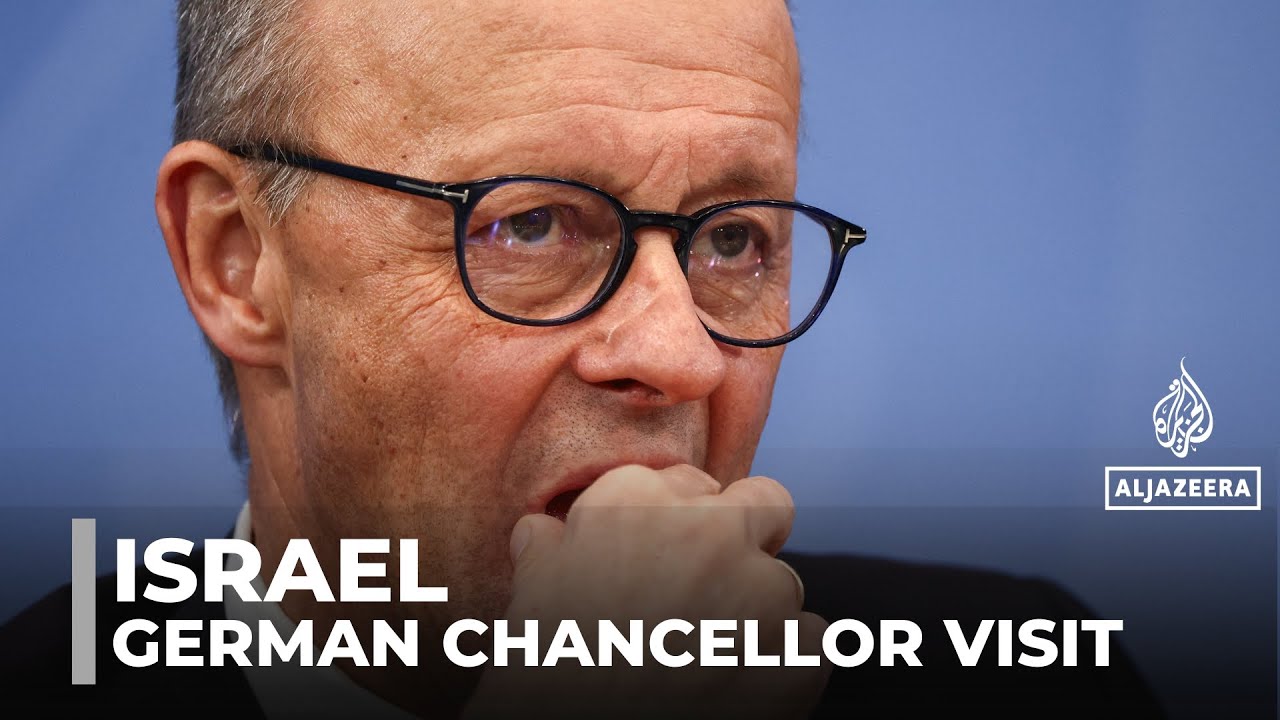 German Chancellor in Israel: Critics slam state visit to 'war criminal' Netanyahu