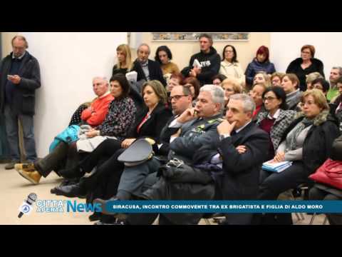 Telecittà ch 654 - Siracusa, incontro commovente tra ex brigatista e figlia di Aldo Moro