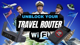 Cruise Ships to Hotels - Unblock your travel router and share a single data package!