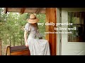 a morning routine at my treehouse cottage - daily life in the forest