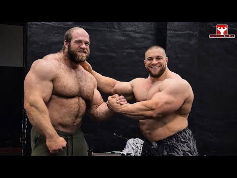 2 OF THE BIGGEST MASS MONSTERS TRAINING TOGETHER - Andrey Smaev and GoodVito